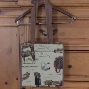 Equestrian themed tote